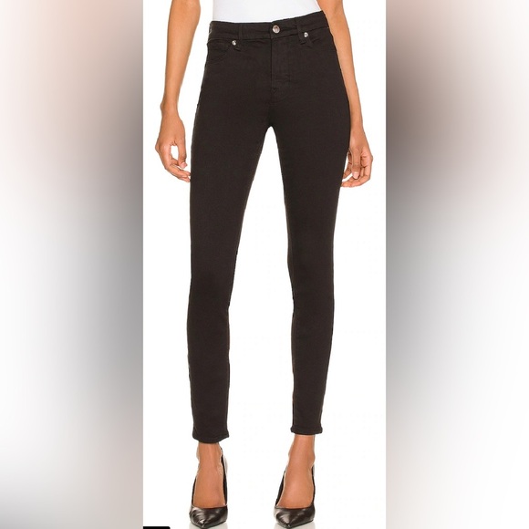 Good American Good Legs Skinny Jean in Black - Size 6 - Picture 2 of 12